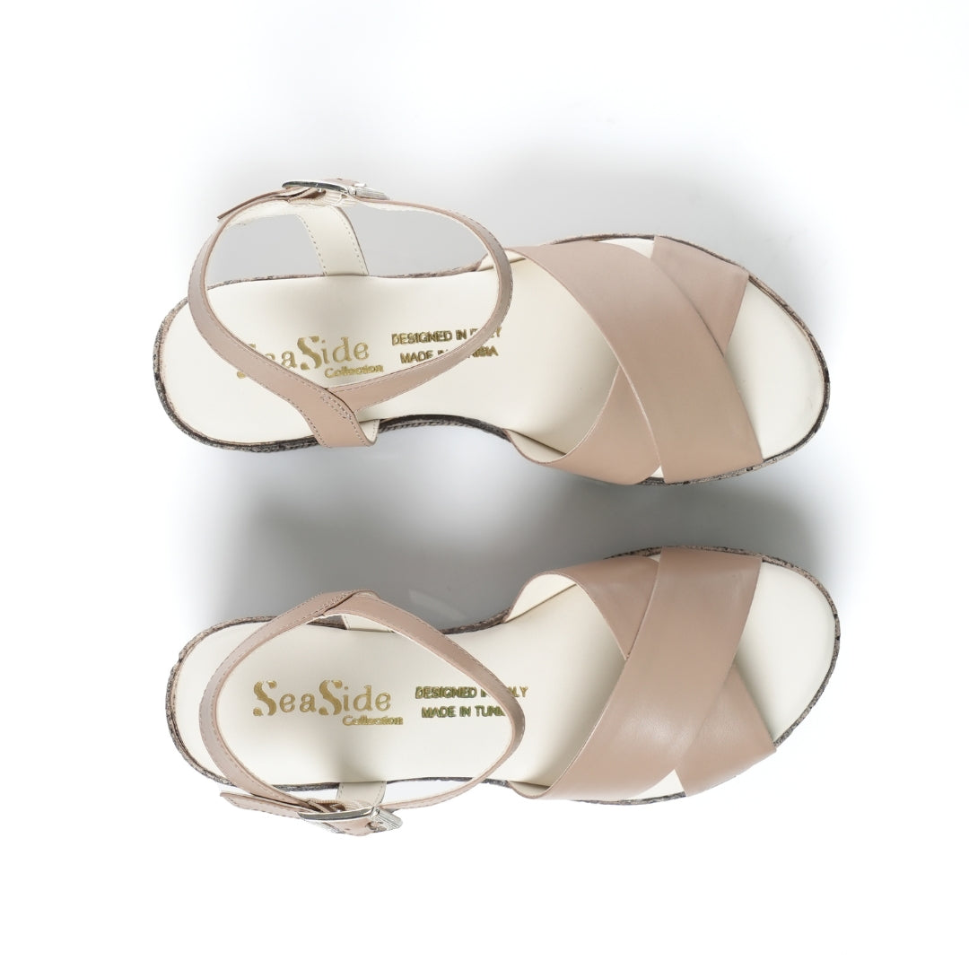 sandales cuir tendance femme