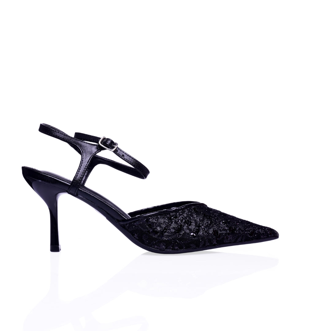 slingback noir