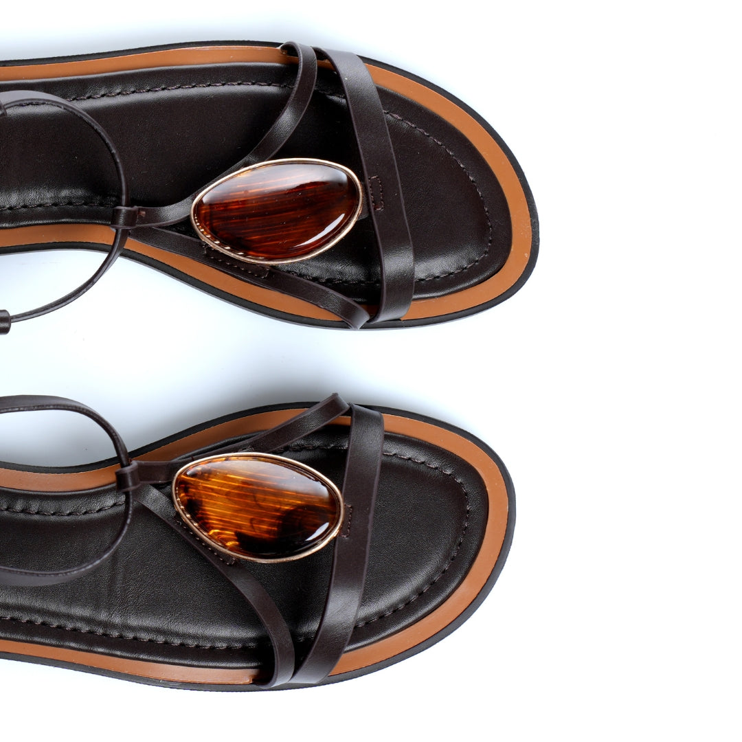Sandale accessoire plat  E26-F102