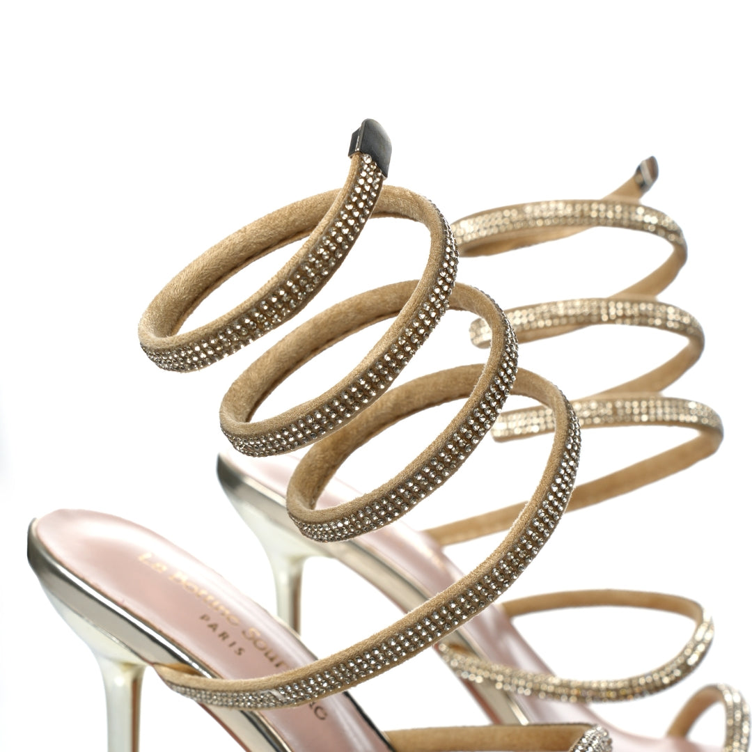 Sandale soiree talon E26-F8191