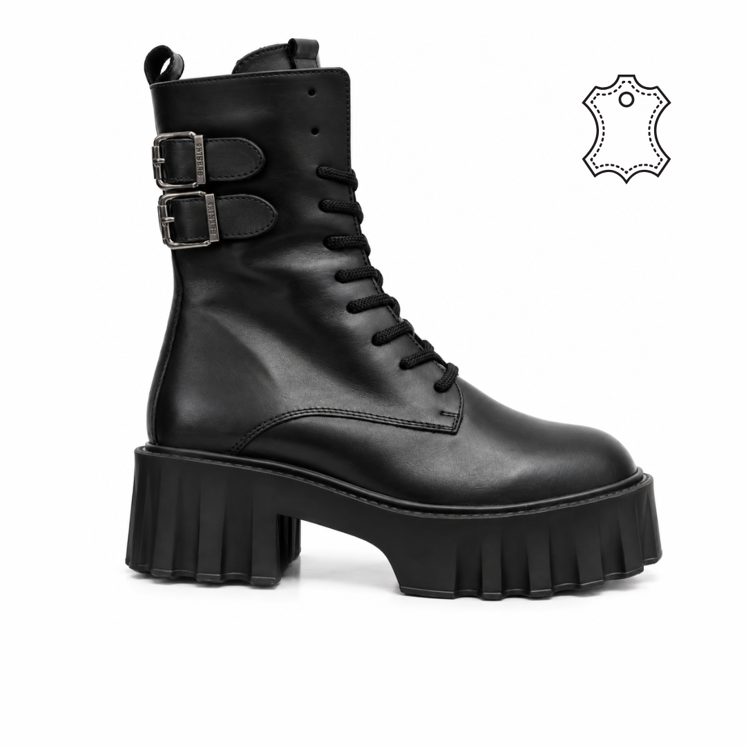 Brodequin Cuir Monobloc  H26-9077