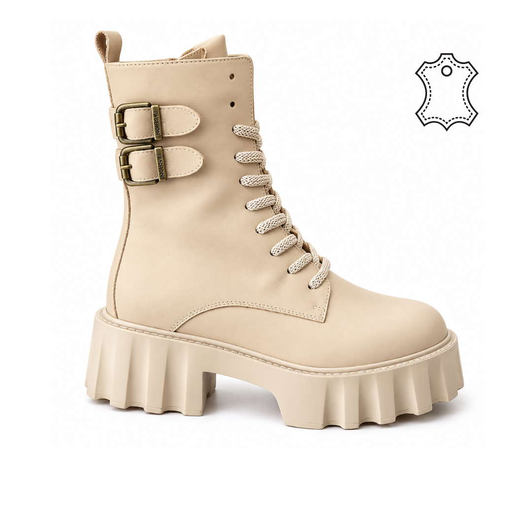 Brodequin Cuir Monobloc  H26-9077