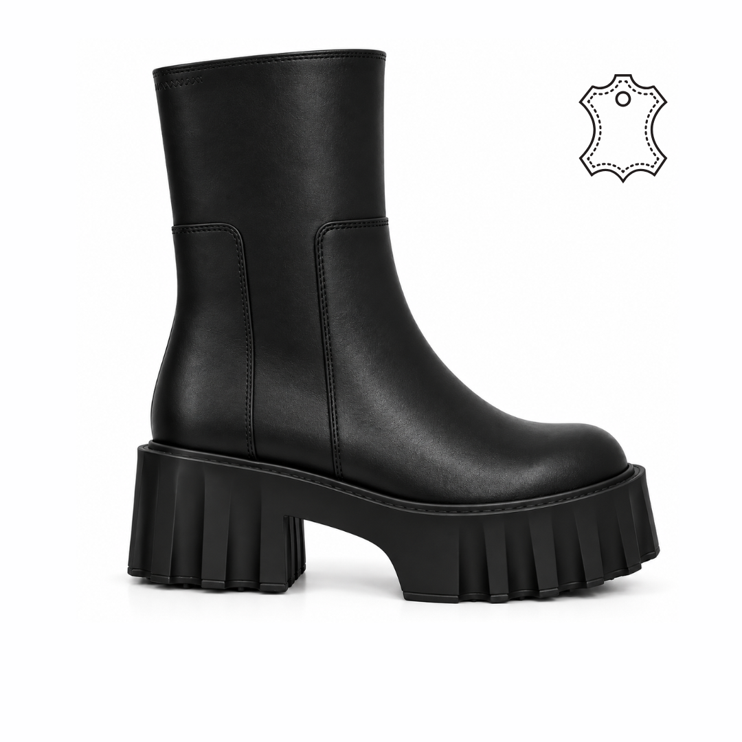 Bottine Cuir Monobloc   H26-H754