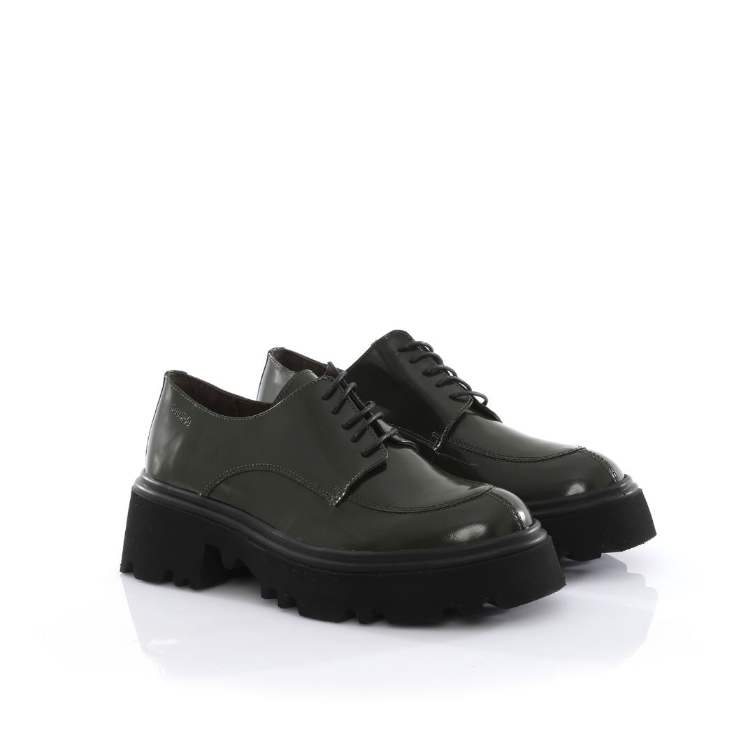 Derbies Cuir Monobloc     P25-T734