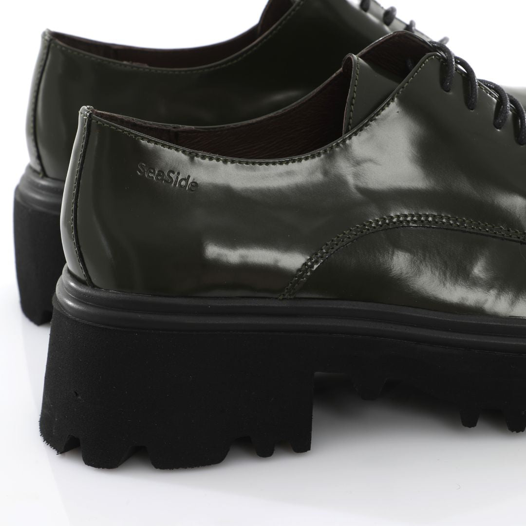 Derbies Cuir Monobloc     P25-T734