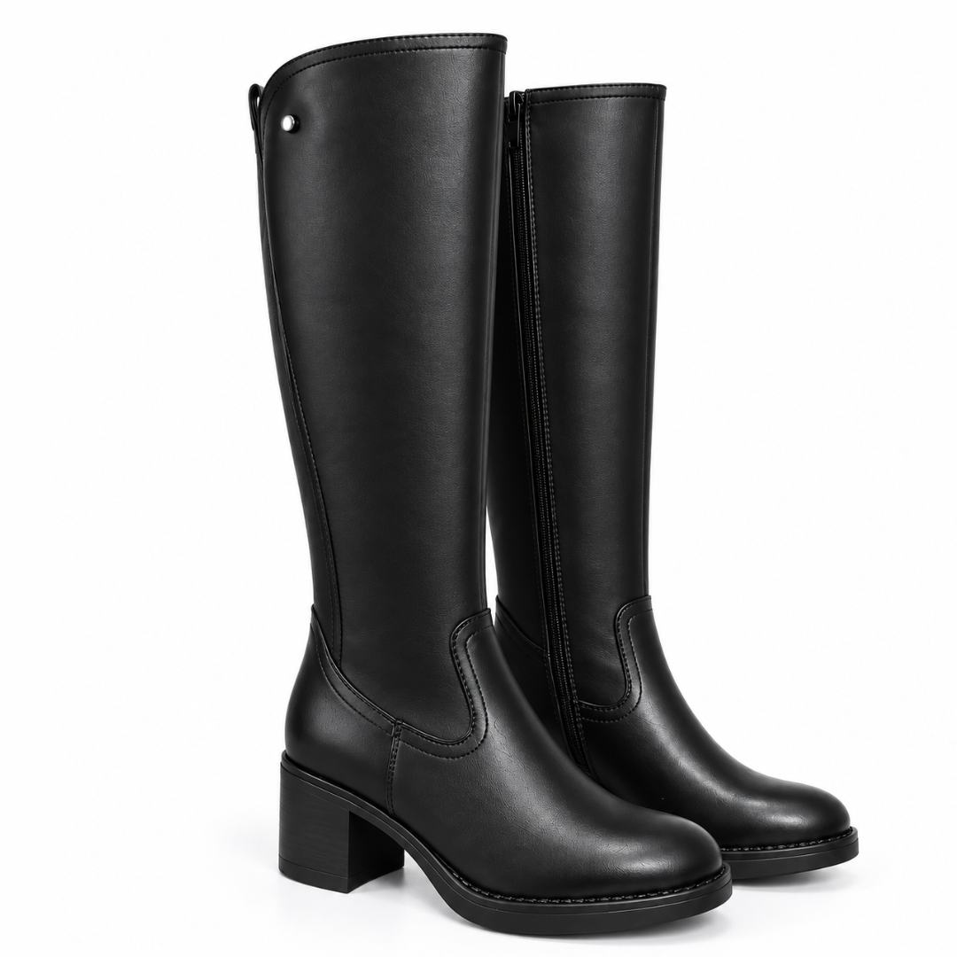 Botte Elastique Demi Talon   H26-G2608