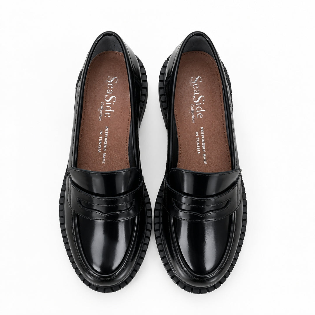Mocassin Cuir Monblook