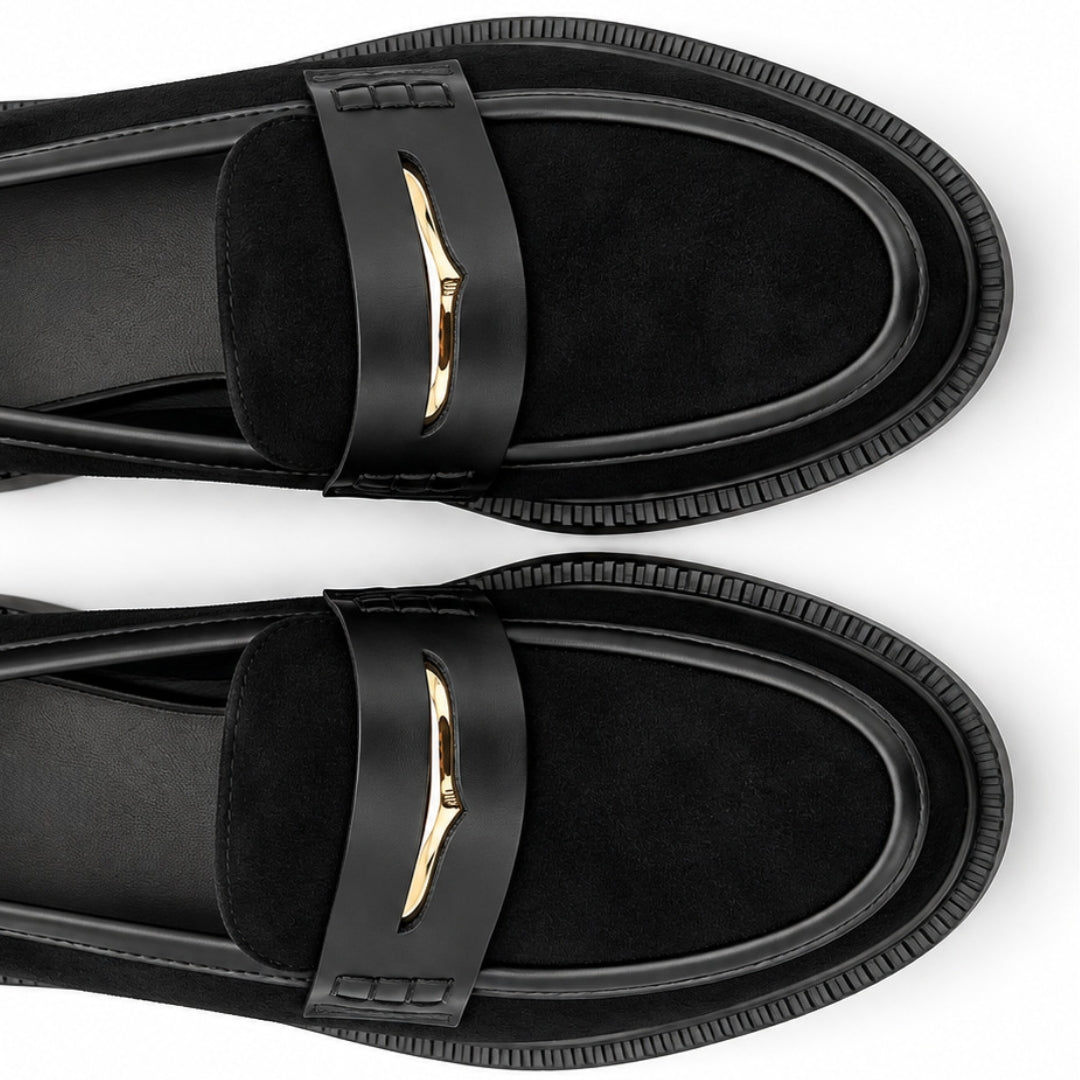 Mocassin Daim Plat   H26-F1535