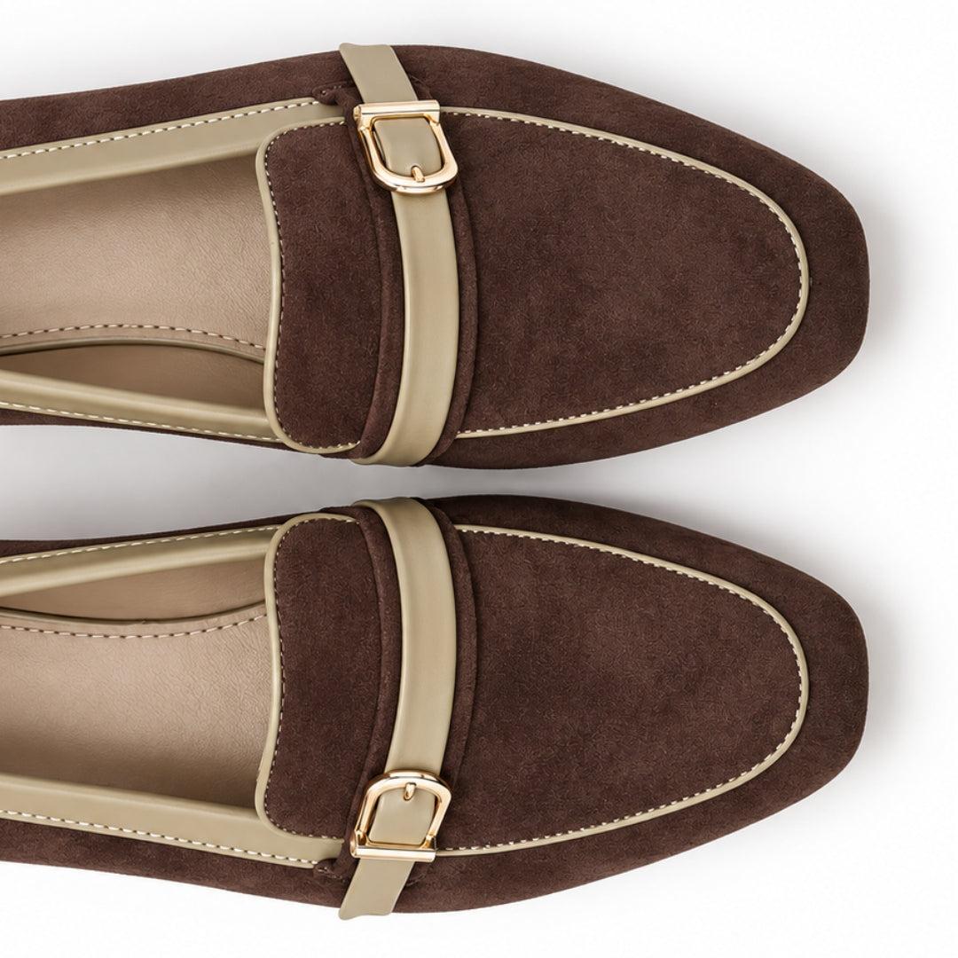 Mocassin Daim Plat   H26-F038