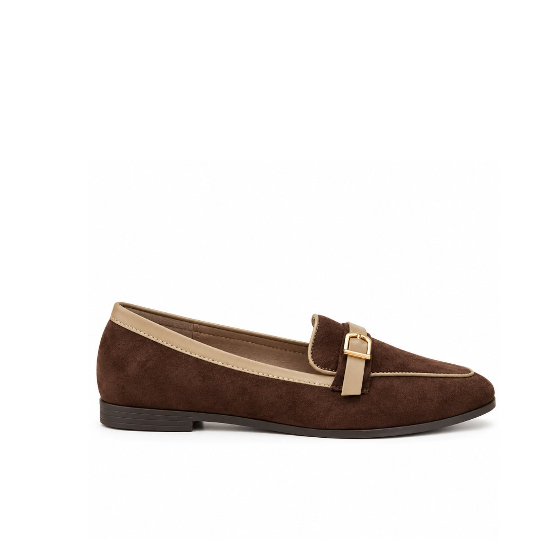 Mocassin Daim Plat   H26-F038