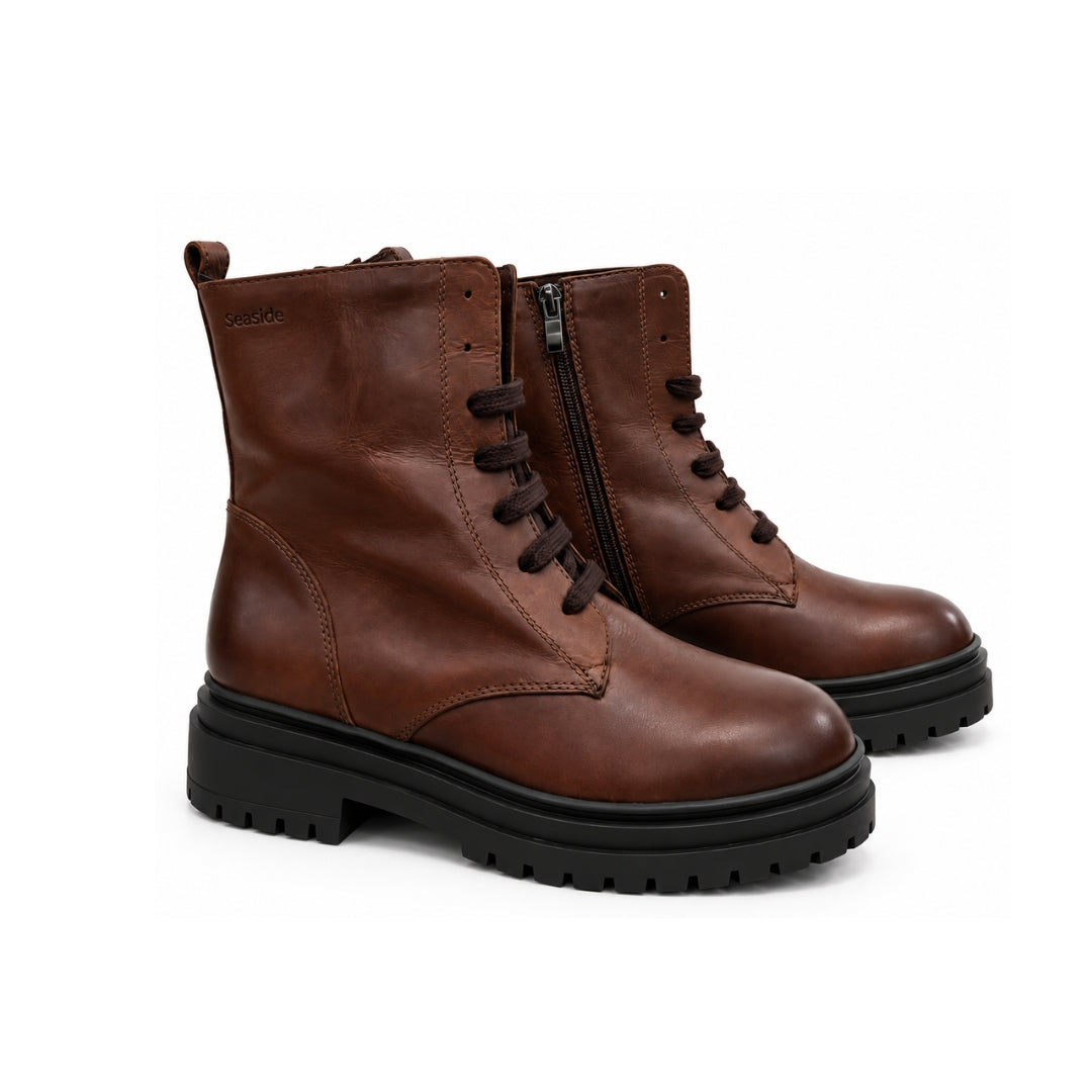 Brodequin Cuir Monobloc   H26-H339