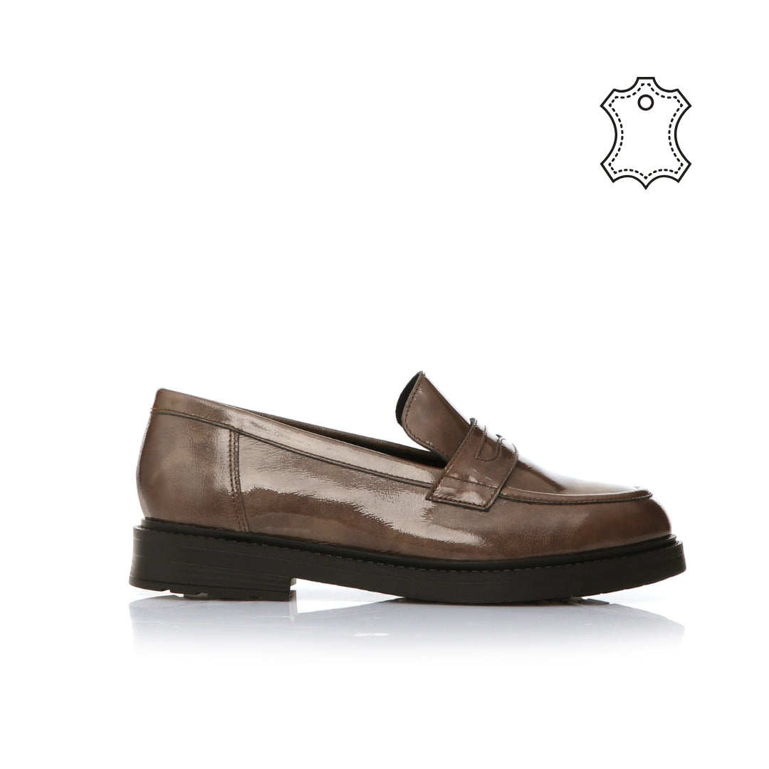 Mocassin Cuir Plat H25-010