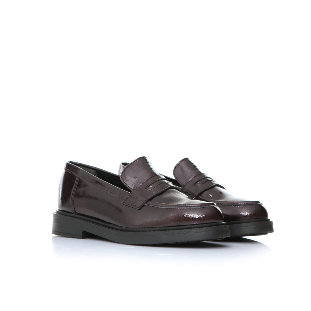 Mocassin Cuir Plat H25-010