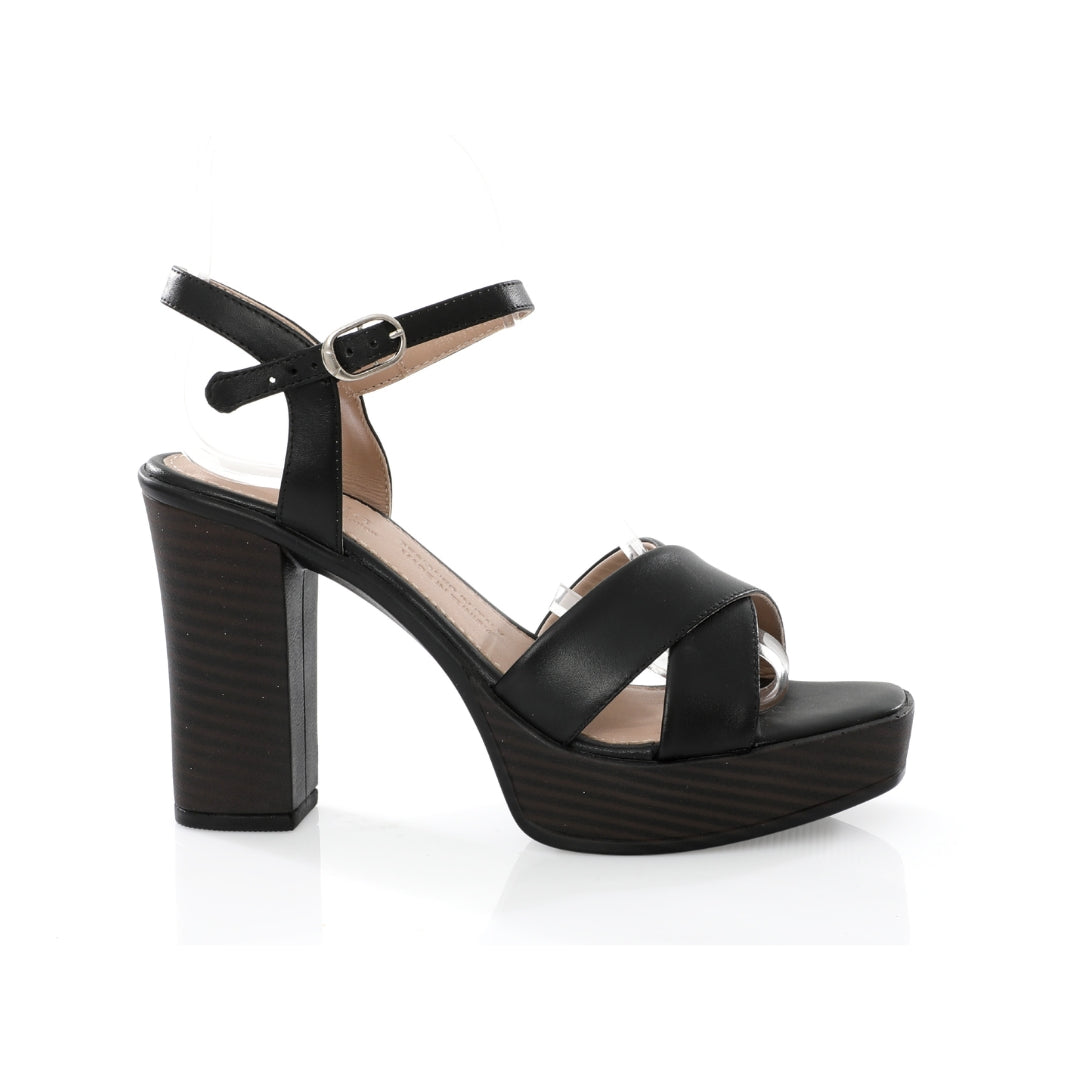 Sandale talon Cuir  E24-180
