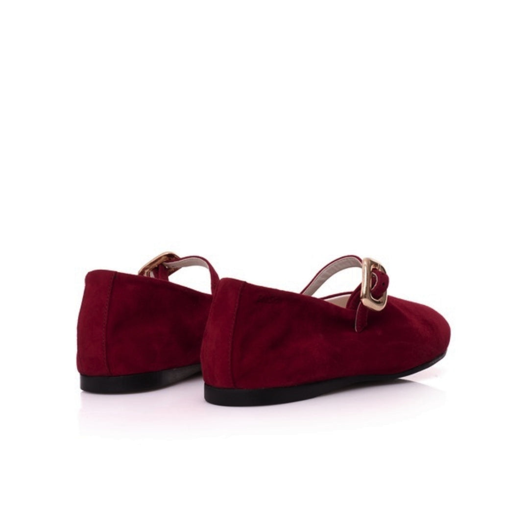 Mary Jane CUIR daim P26-7205