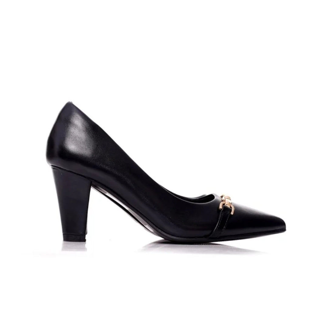 Escarpins avec accessoires talon P26-G27