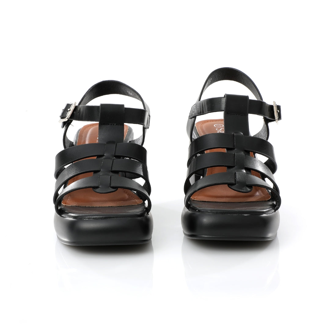 Sandale plateforme  E25-5681