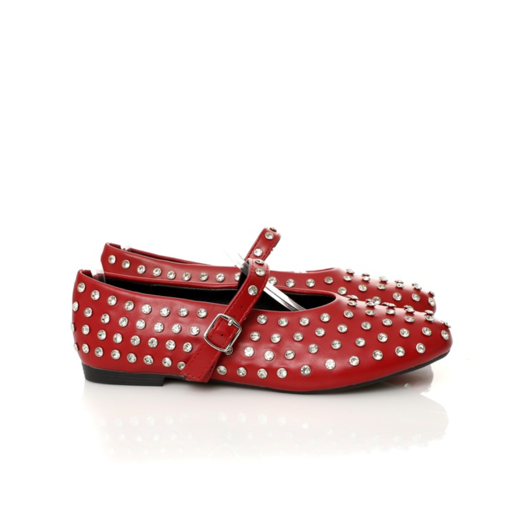 Mary Jane avec strass E25-F361