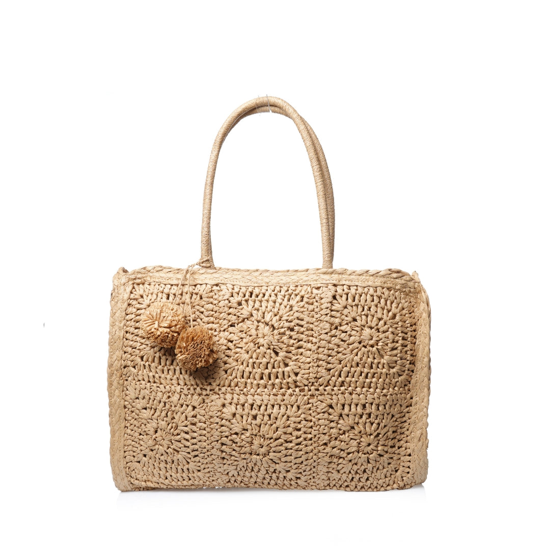 Sac plage crochet   E26-F1105