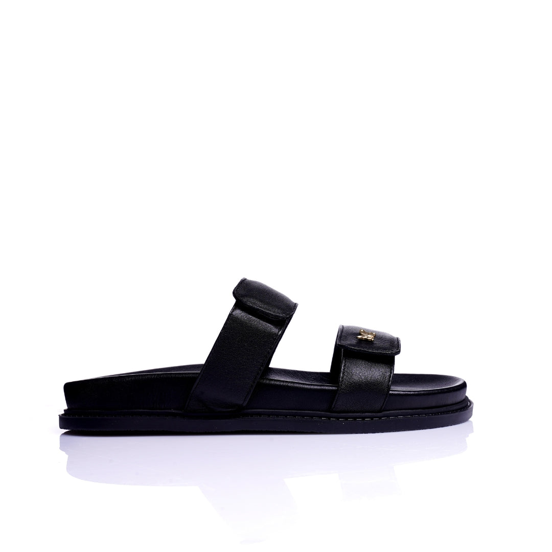 Claquette Cuir Confort Double Scratch  E26-775
