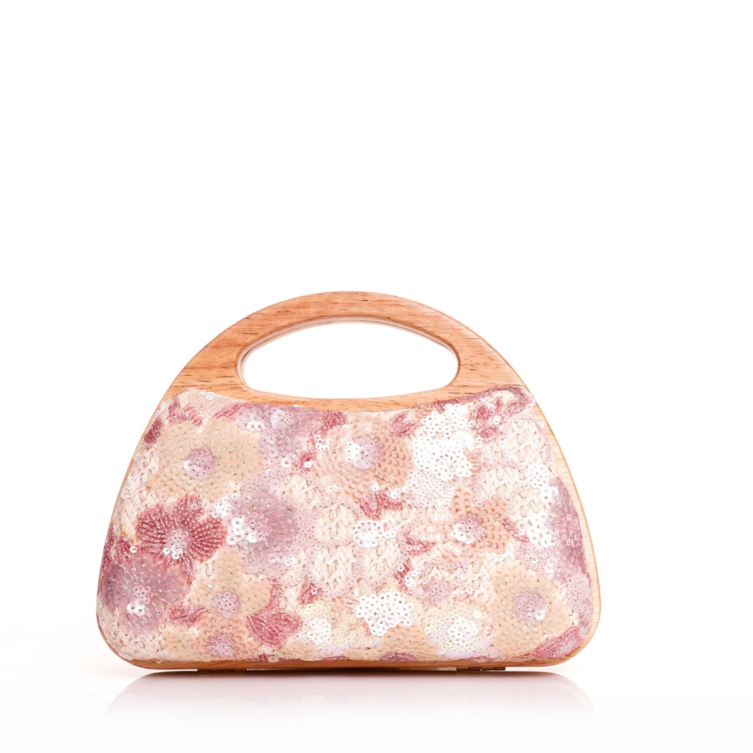 Sac paillettes en bois P26-F2508