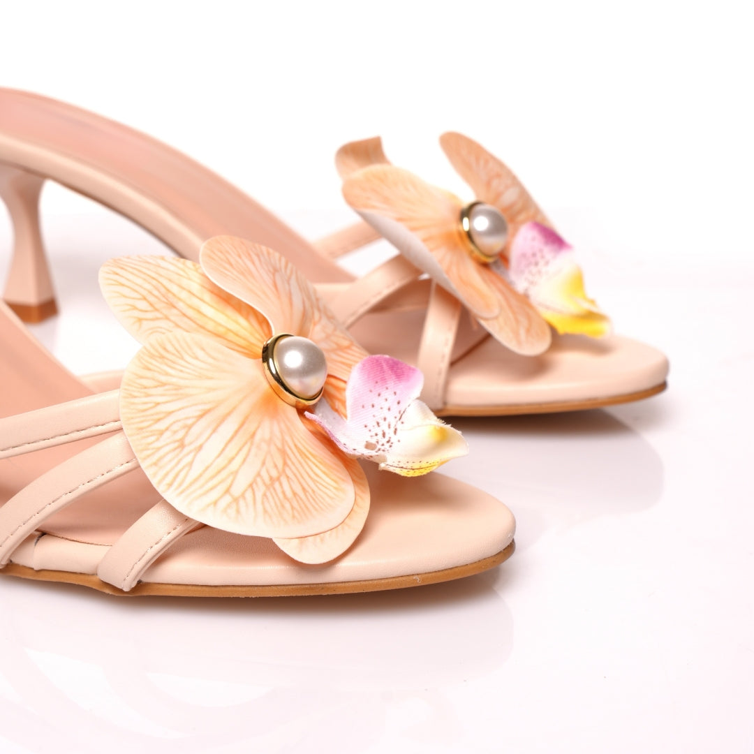 Sabot fleur talon  E26-F391