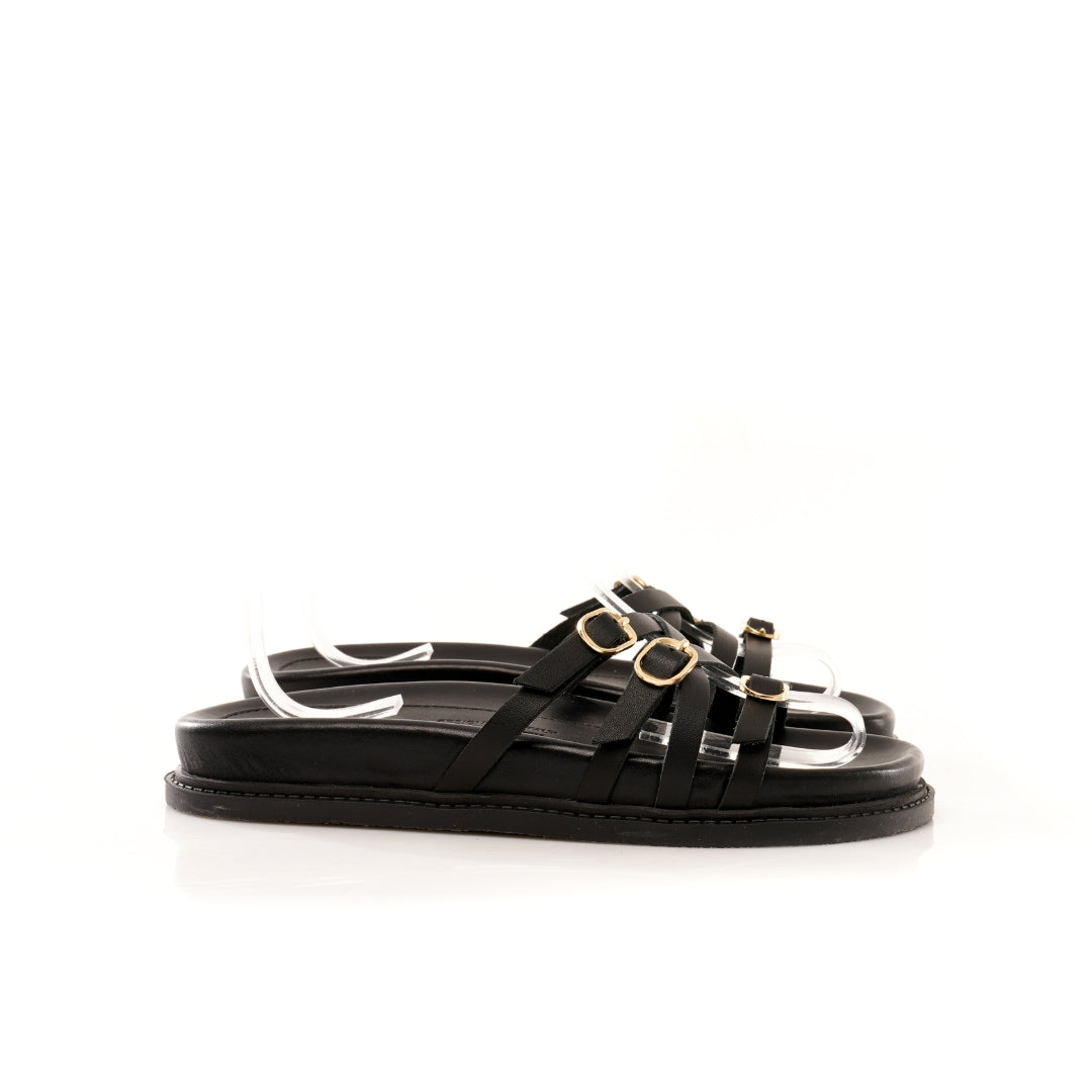 Claquette Cuir Confort  E25-073