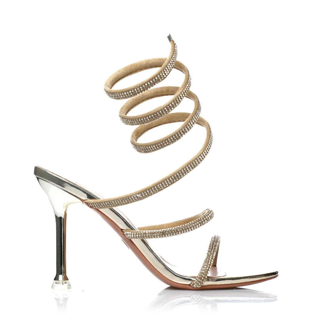Sandale soiree talon E26-F8191
