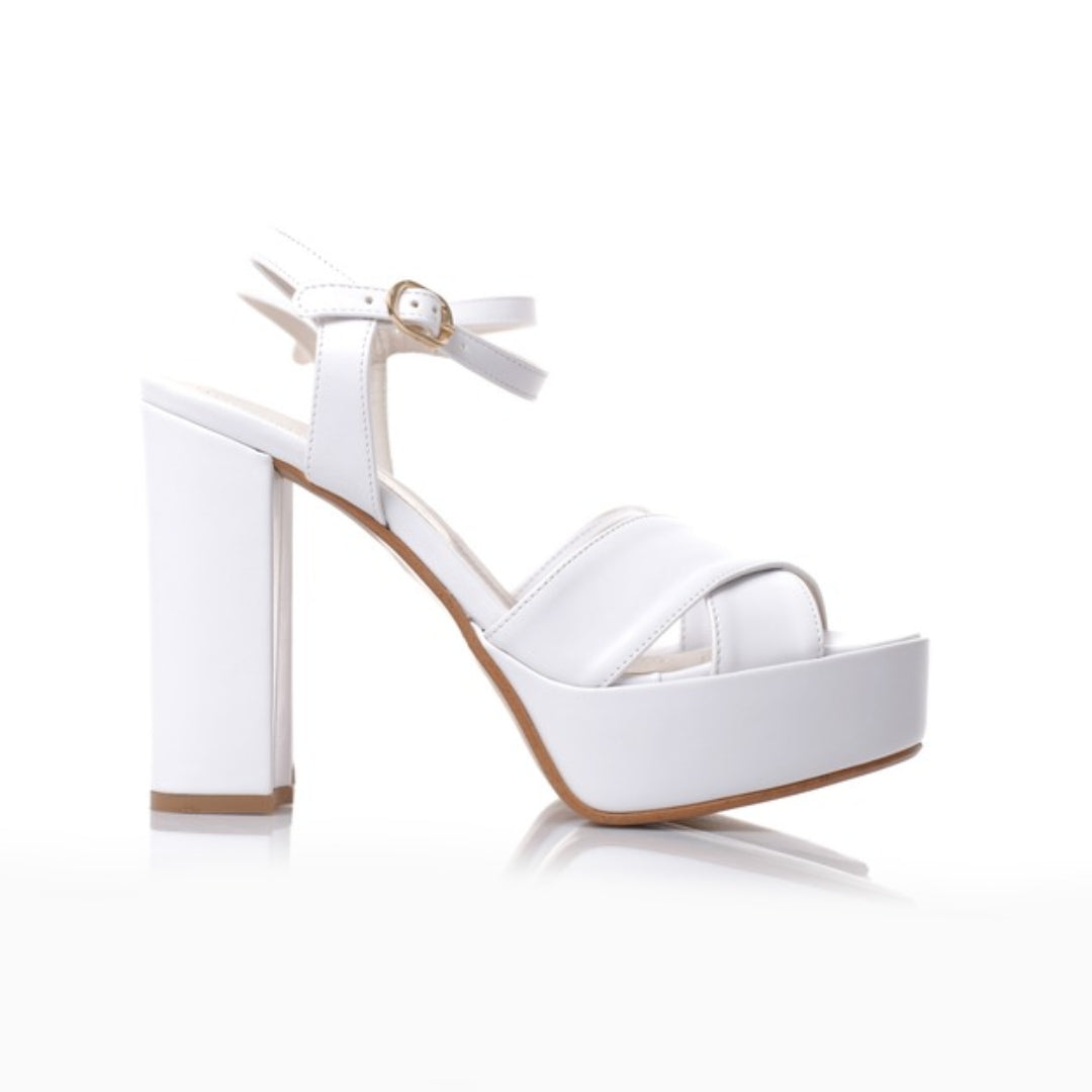 Sandales Femme Talon blanc
