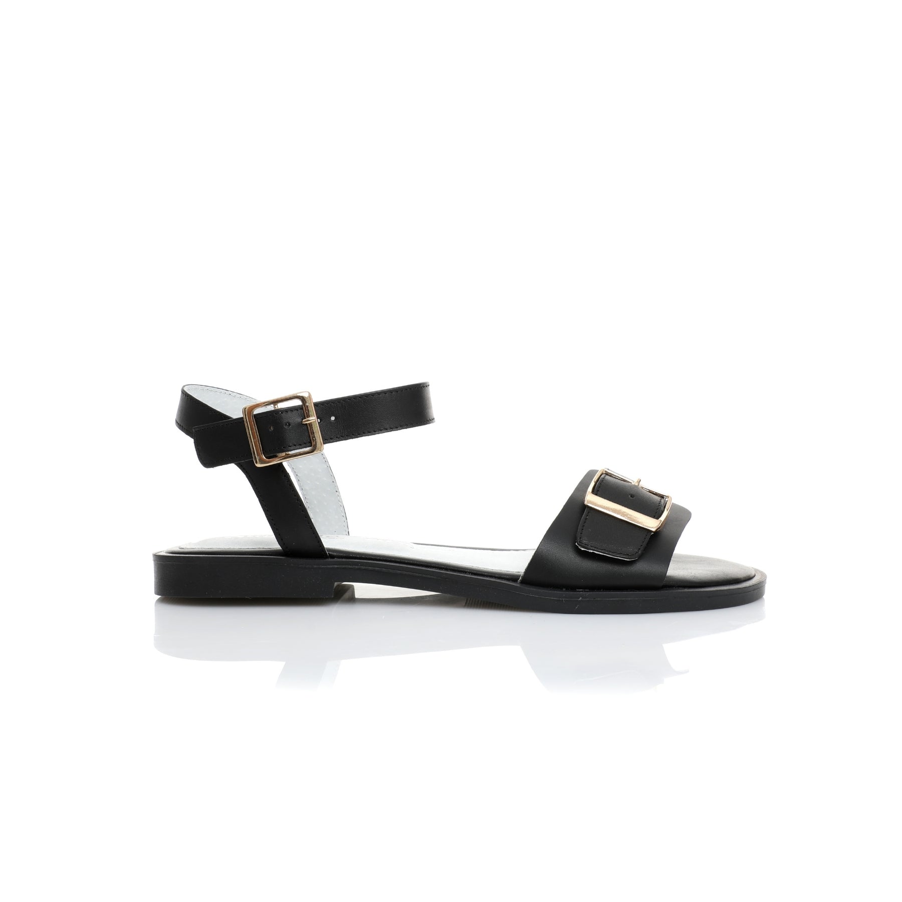 Sandales {Cuir} plates  E25-092