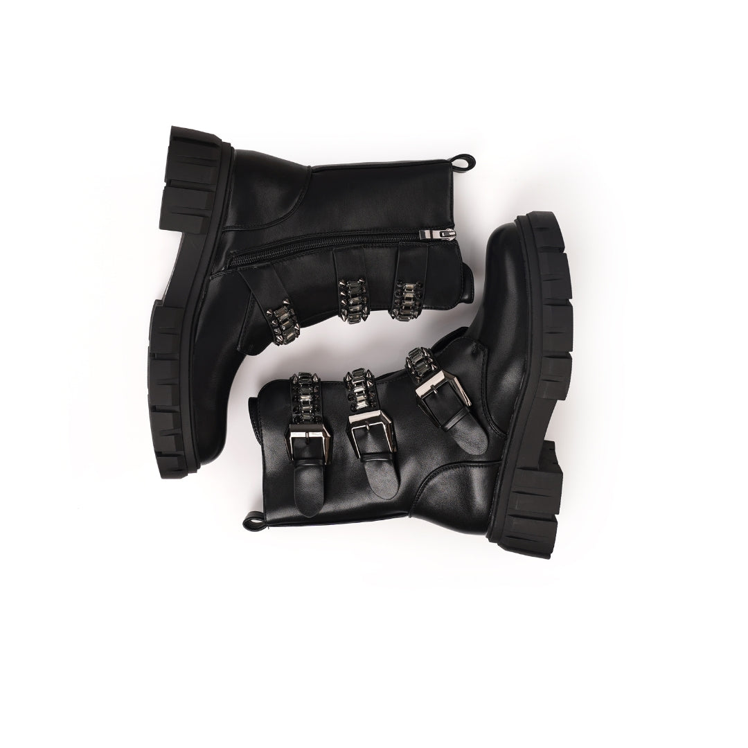 Brodequin Ceintures Strass H25-F316