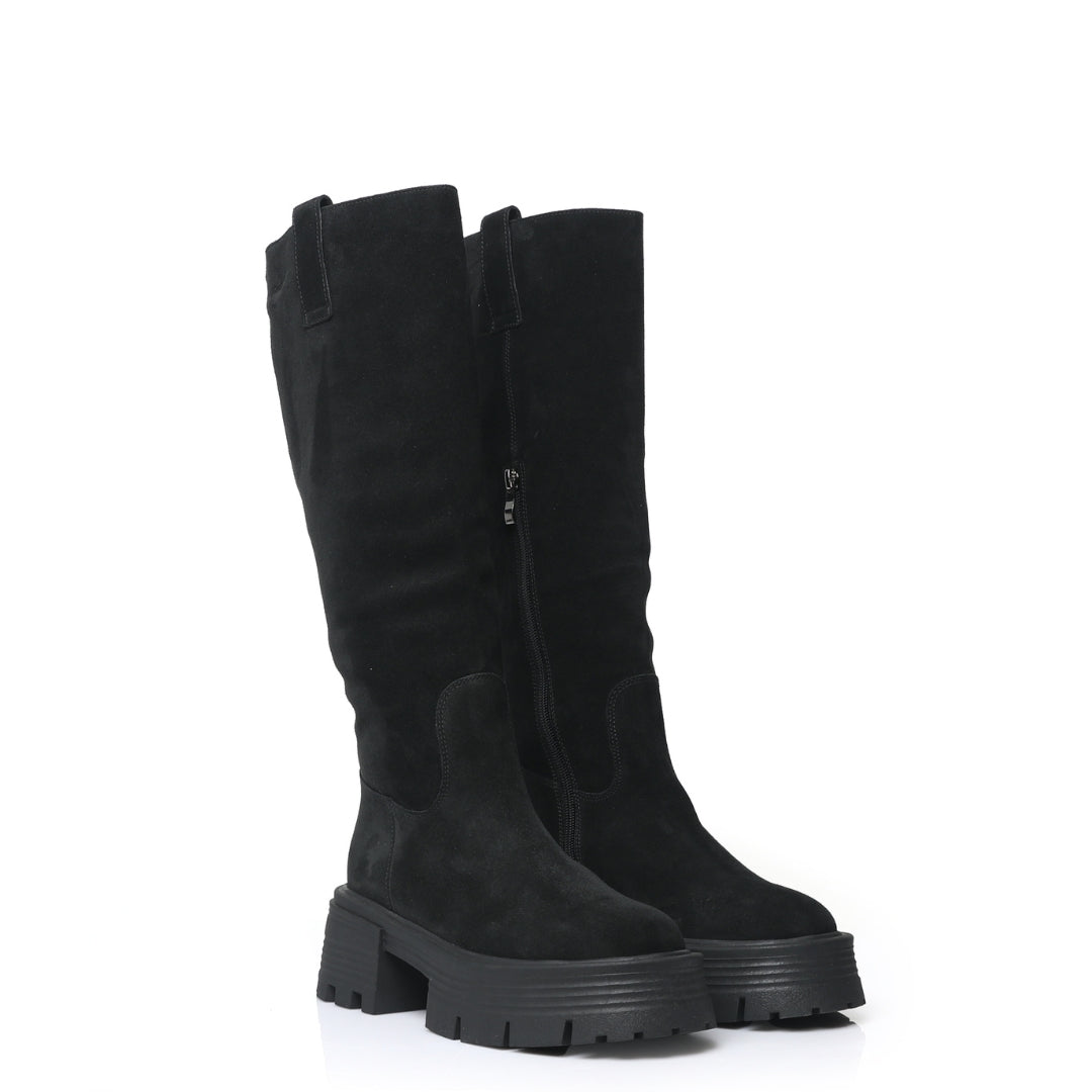 Botte CUIR DAIM H25-C506