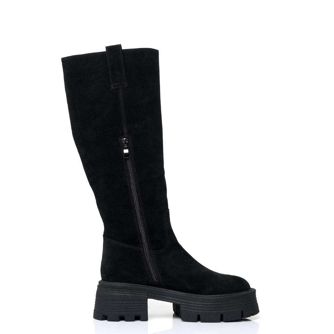 Botte CUIR DAIM H25-C506