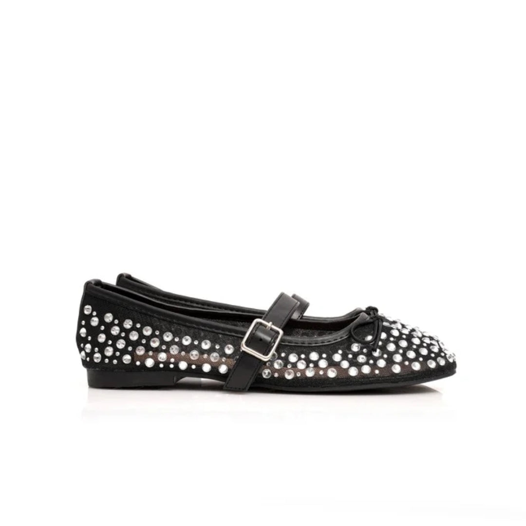 Mary Jane avec strass P26-F459