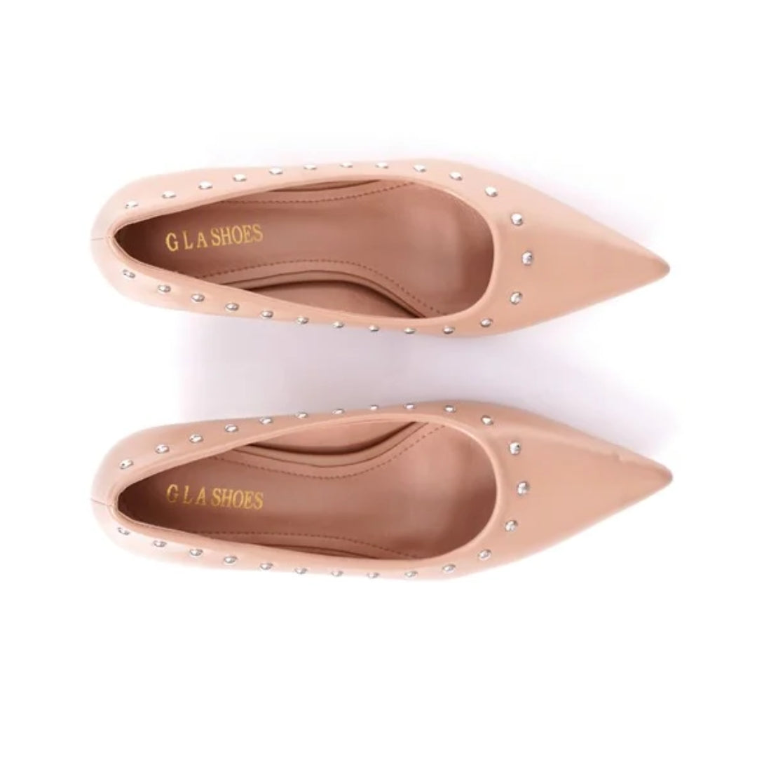 Escarpin avec strass P26-G103