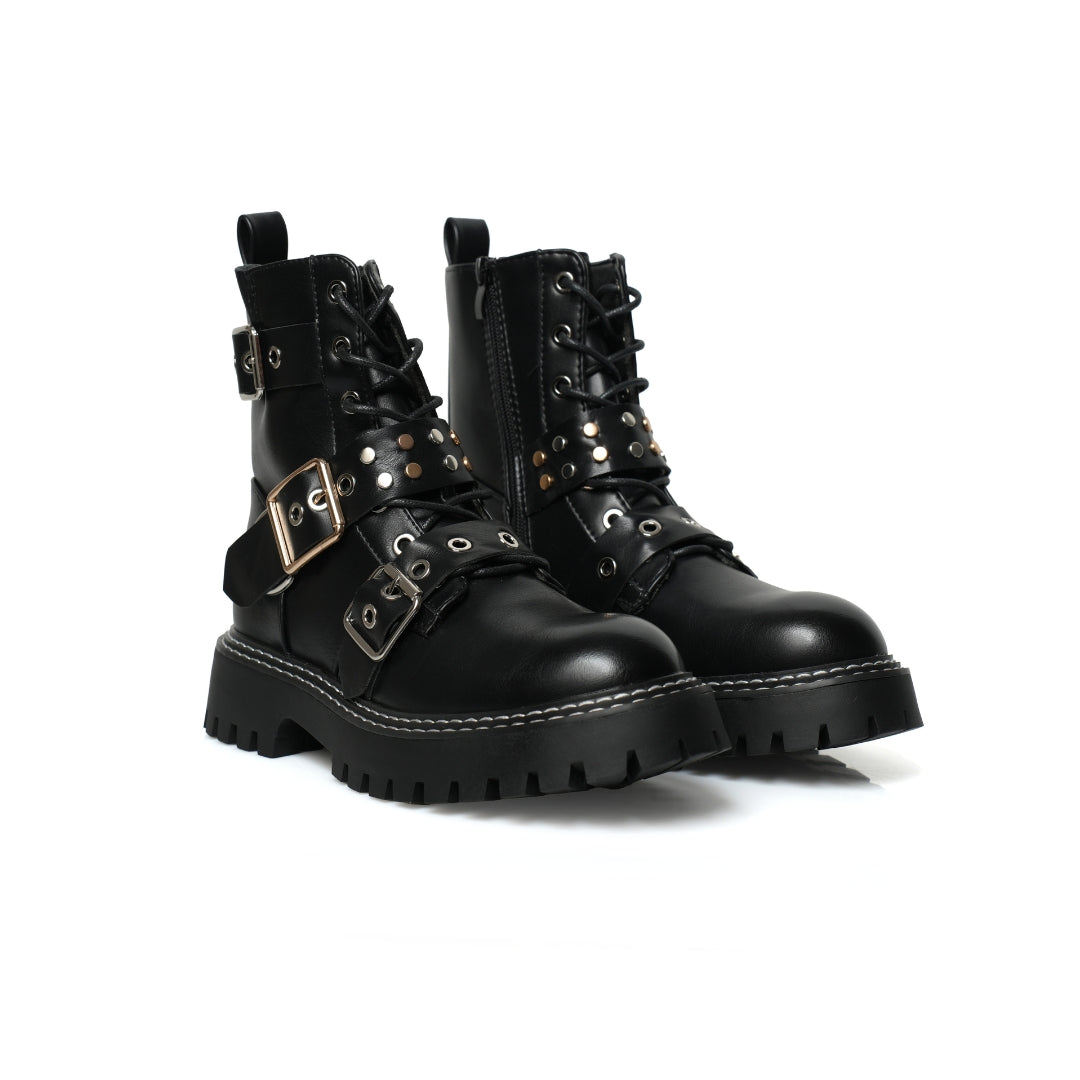 Brodequin Avec Ceintures H25-F9693