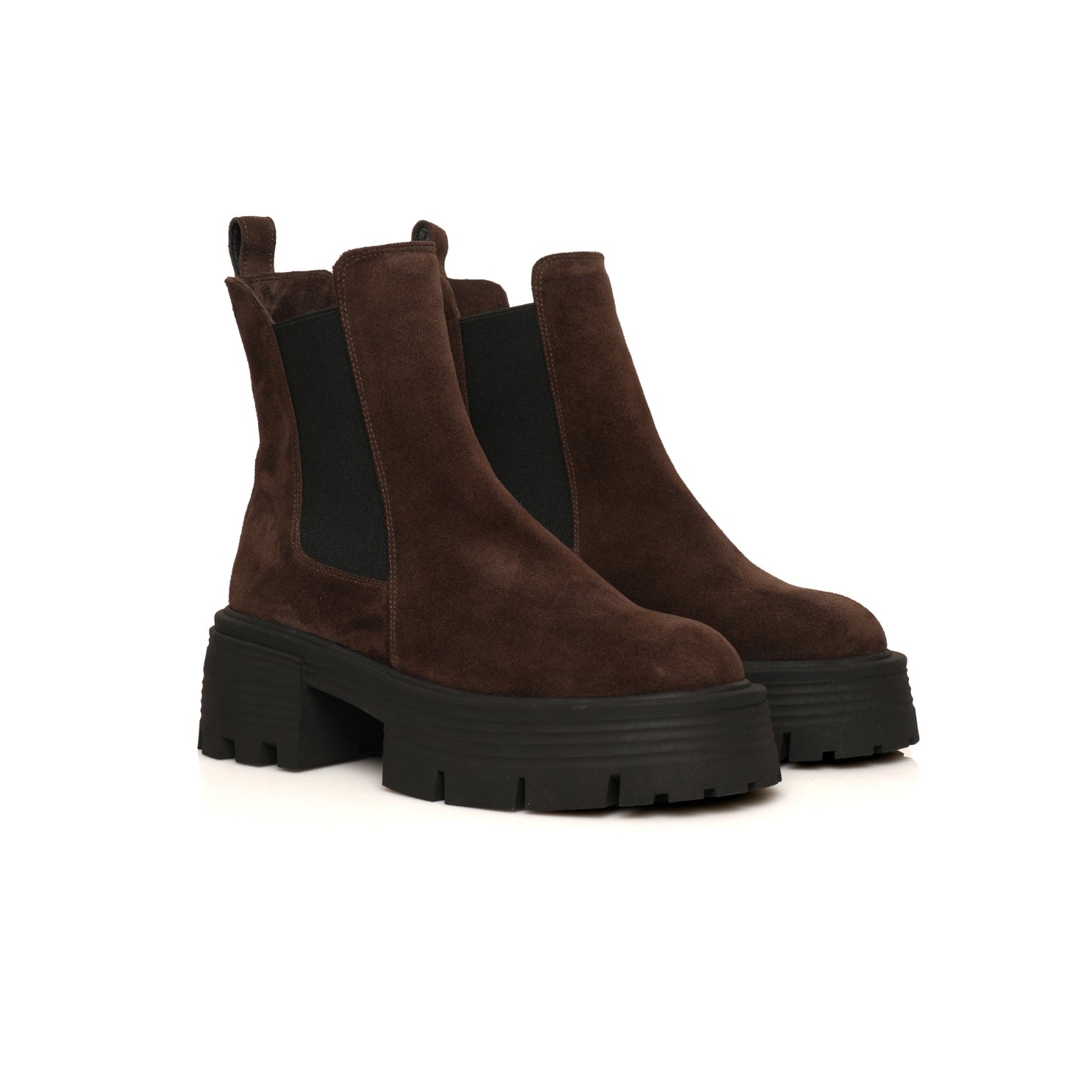 Bottine  Velour CUIR  H25-F109