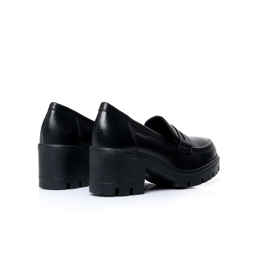 Mocassin CUIR Demi-talon H25-405