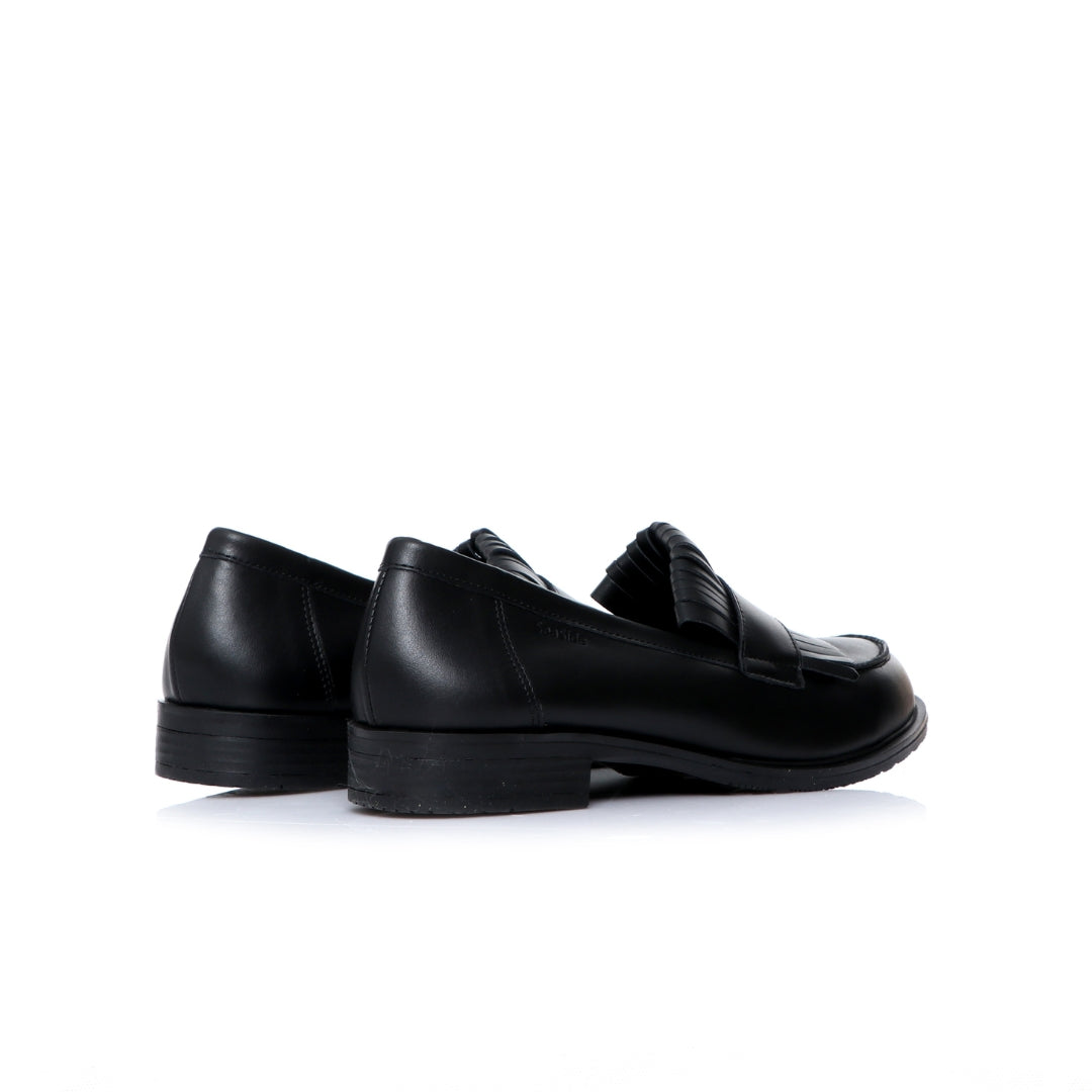 Mocassin CUIR Plat P26-61076