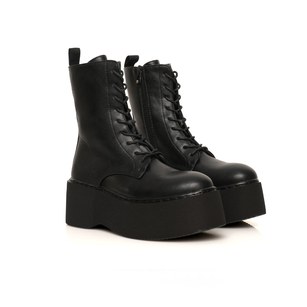 Brodequin semelle compensée  H25-F9068