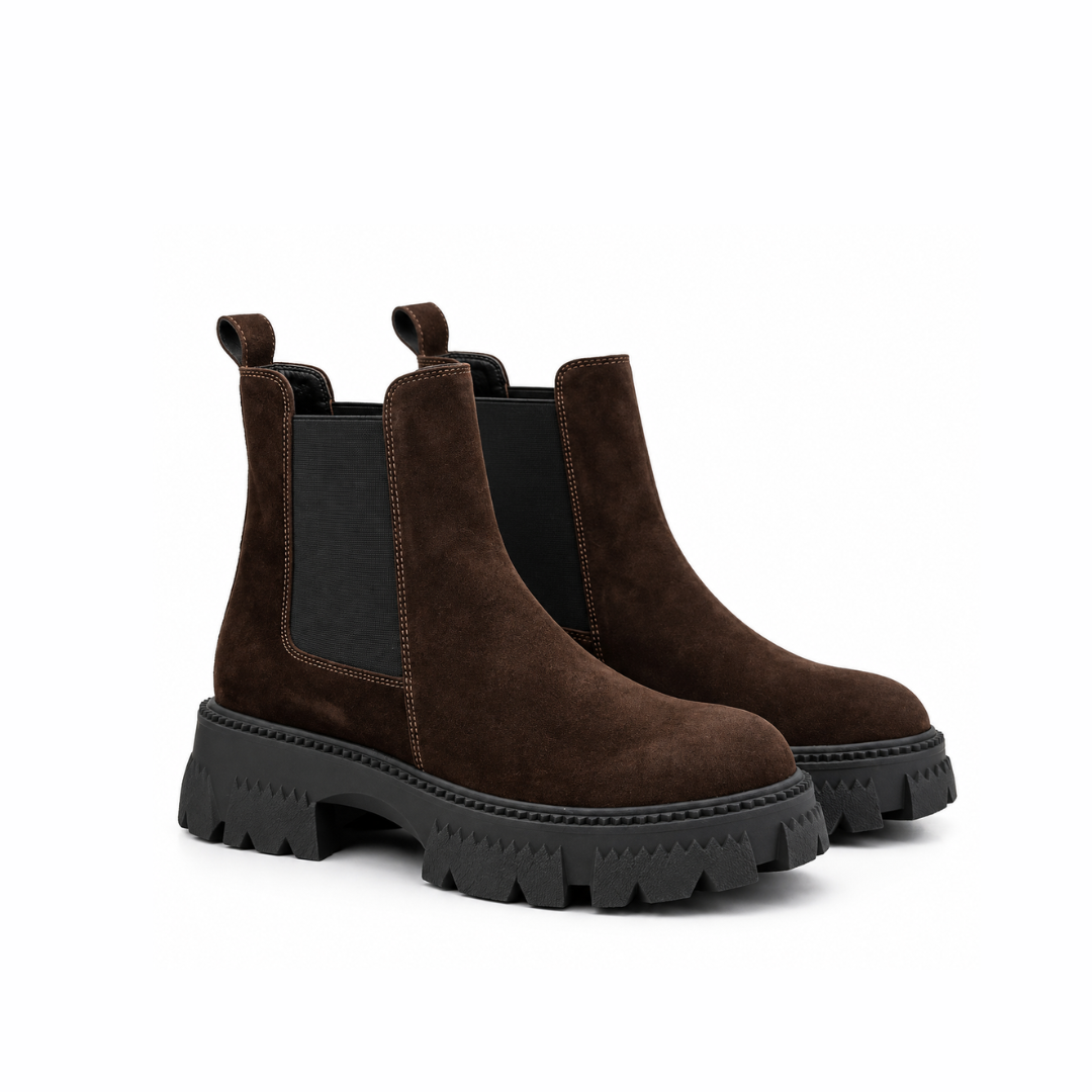 bottine cuir confortable femme