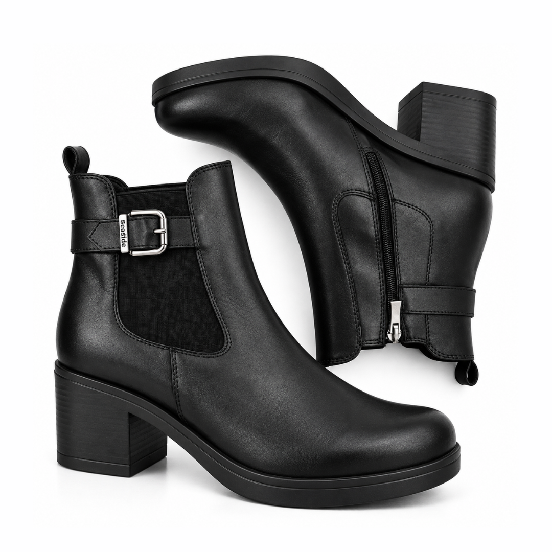 bottine noir tendance