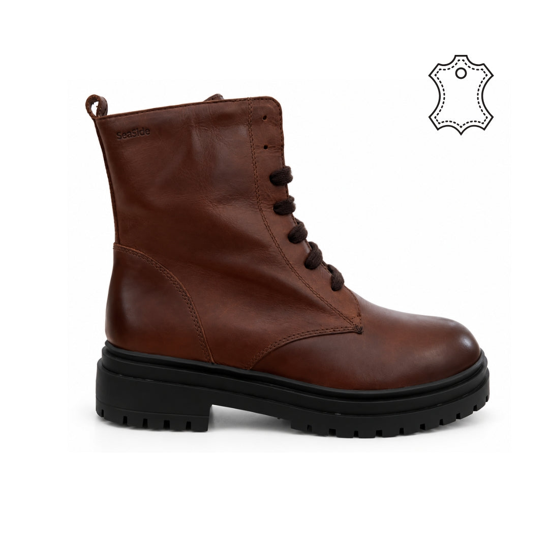 brodequin cuir tendance femme