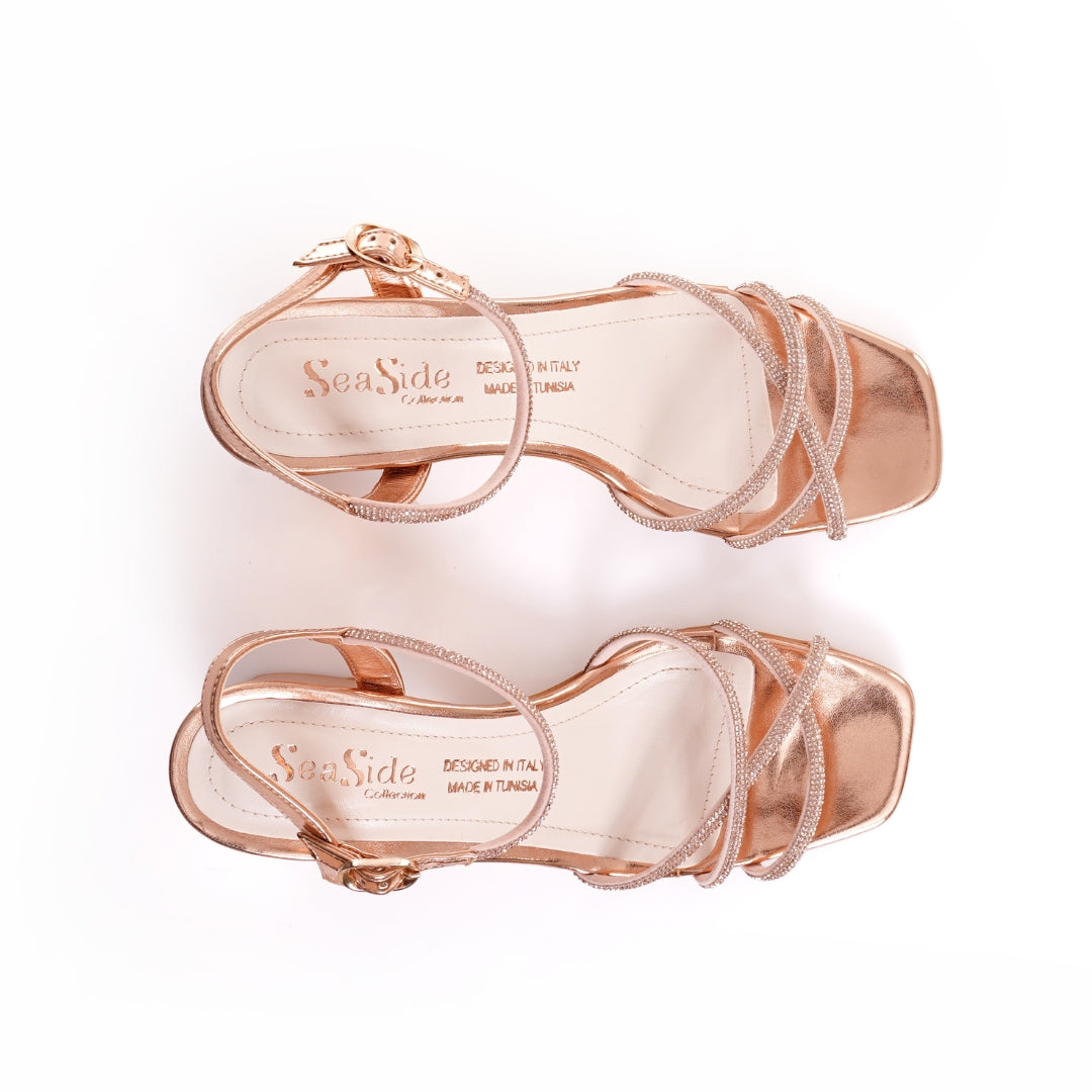 chaussure soirée champagne femme
