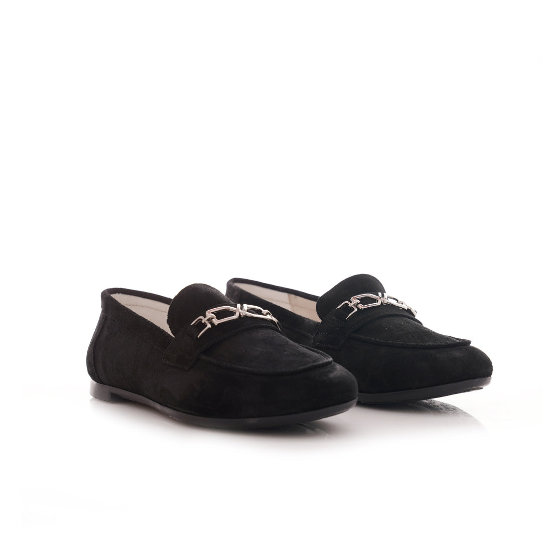chaussures casual chic noir femme