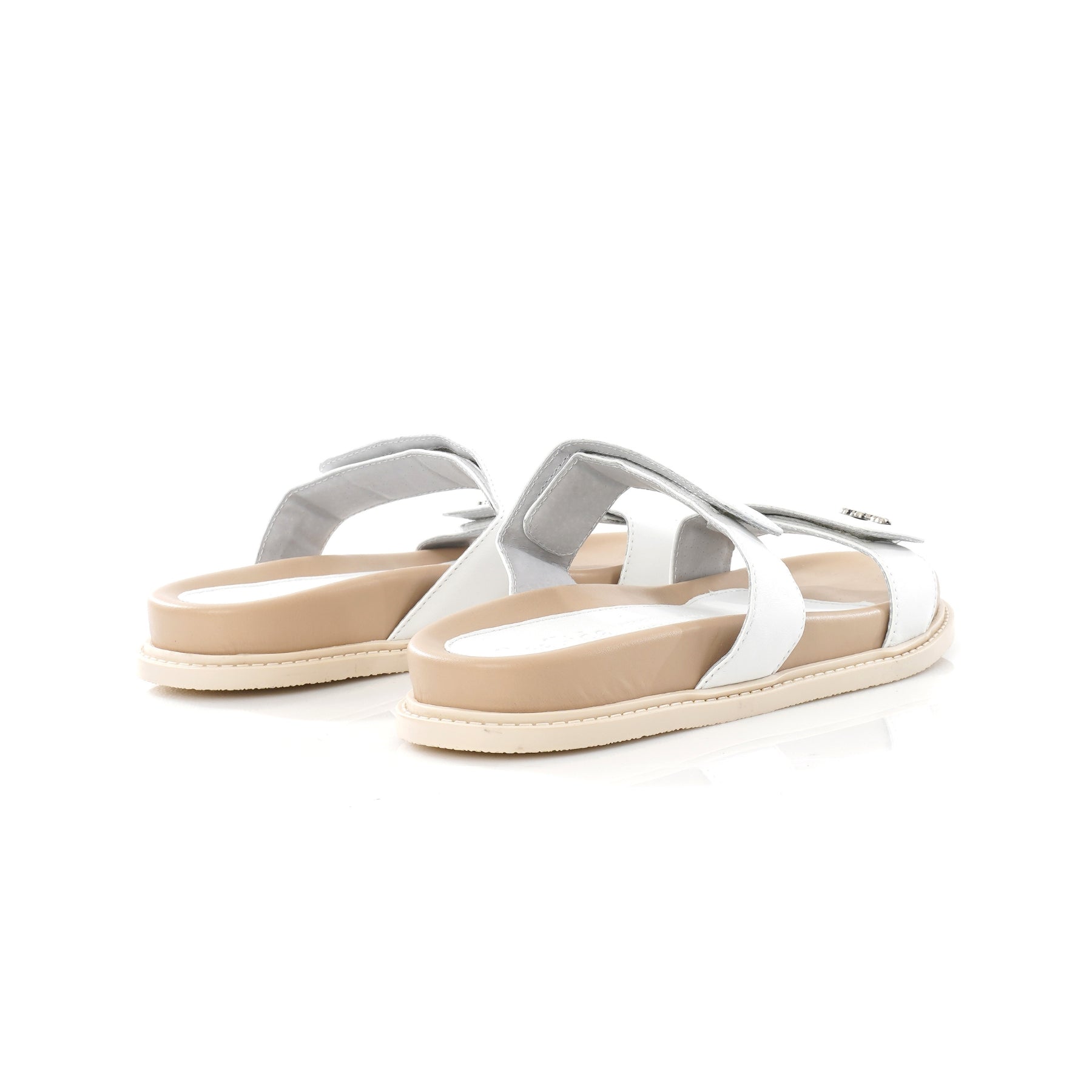 Claquette Orthopédique {CUIR} Double Scratch  E25-775