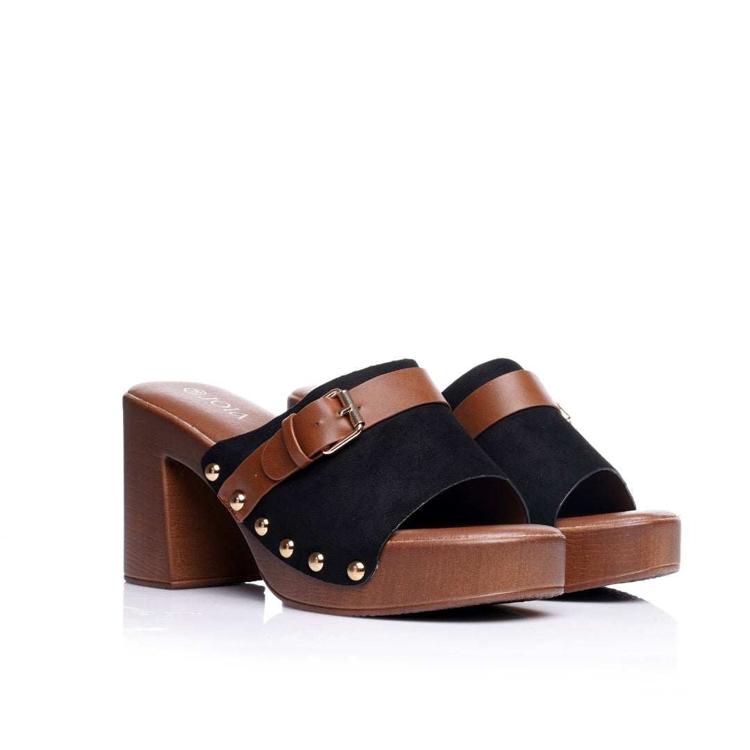 sabots avec boucle femme