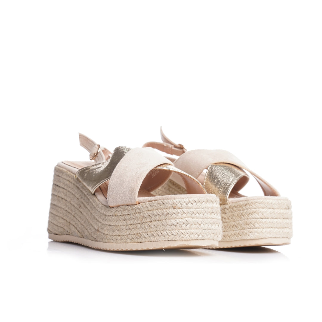 sandales croisées femme élégantes
