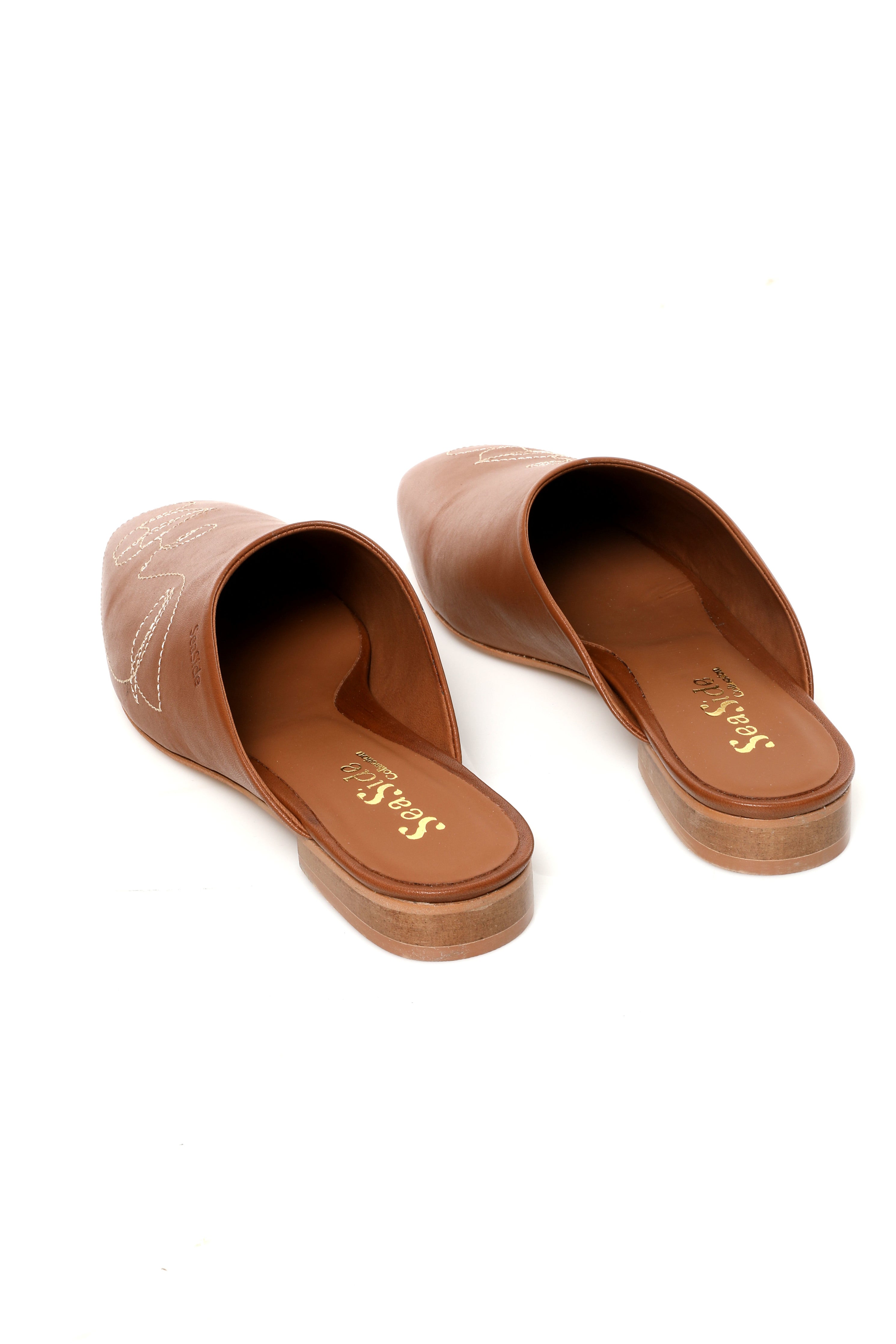Mule Broderie Visage {𝐂𝐔𝐈𝐑} 69