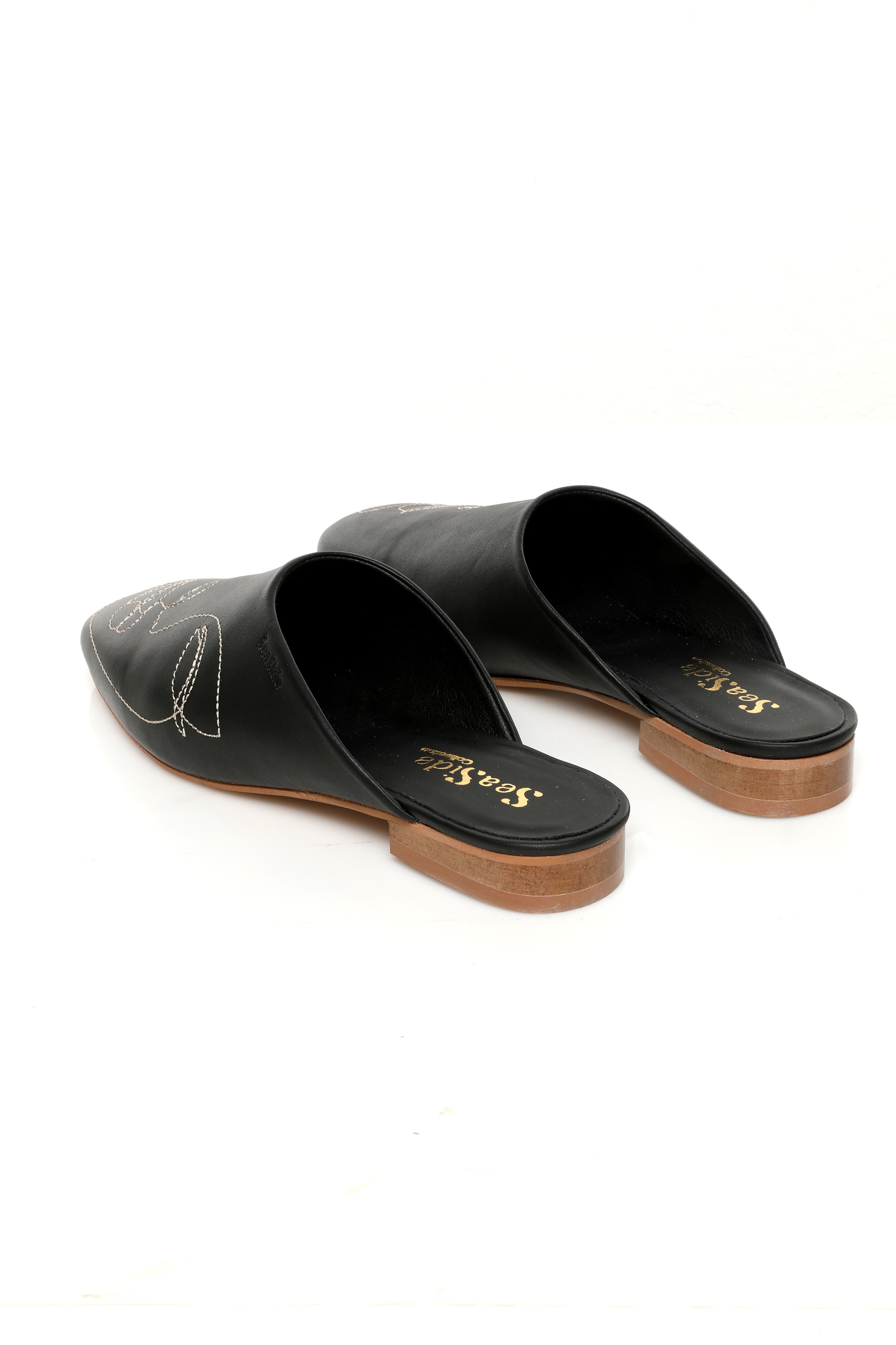 Mule Broderie Visage {𝐂𝐔𝐈𝐑} 69